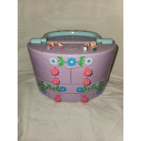 VTG Polly Pocket 1991 Pullout Playhouse Bluebird Toys COMPLETE - Picture 1 of 7